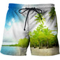3D Landscape Print Beach Pants: Fashion-Forward Comfort with Soft, Advanced Fabrics
