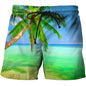 3D Landscape Print Beach Pants: Fashion-Forward Comfort with Soft, Advanced Fabrics