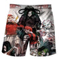 Ghost Blade 3D-Printed Beach Pants - Trendsetting Style with Ultra-Soft, Advanced Fabrics