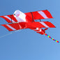 Premium 3D Red Plane Kite — Easy-to-Fly Single-Line with Handle & String, Perfect for Beach Sports (Factory Outlet)