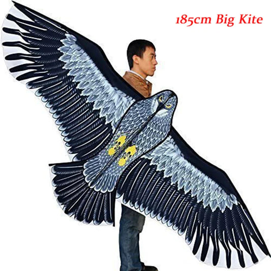 New 185cm Giant Eagle Kite with Handle & Line – Outdoor Fun for Adults & Kids, Easy to Fly