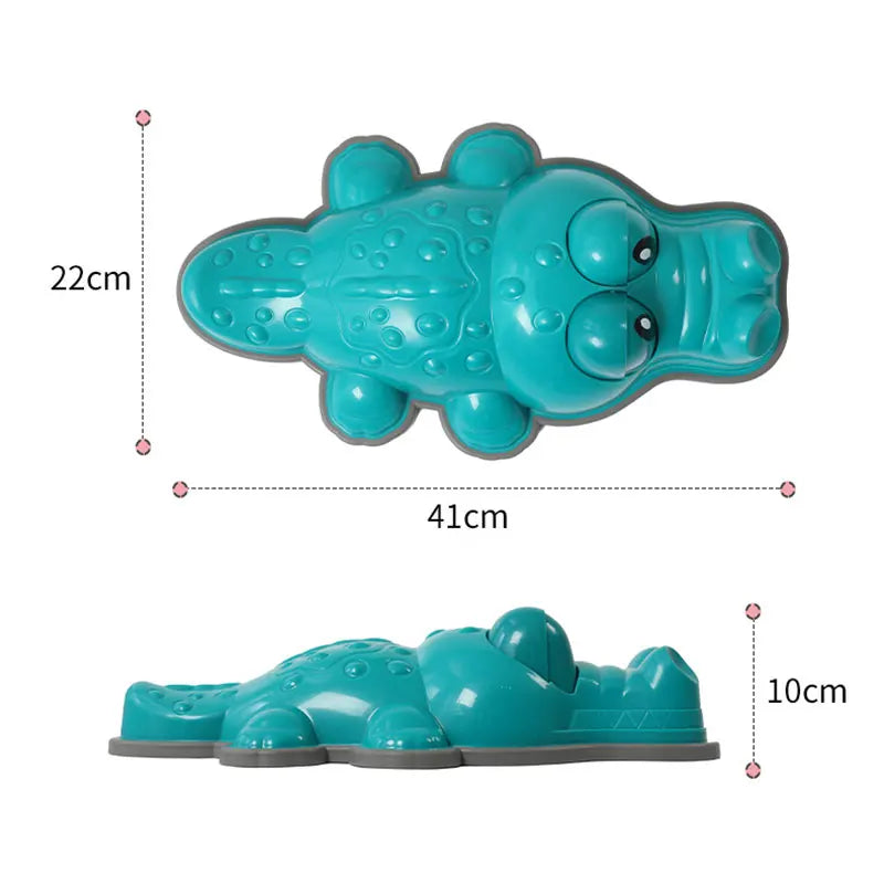 Crocodile Balance Stone - Montessori Toy for Children, Sensory Integration & Outdoor Play, Social Skills Development