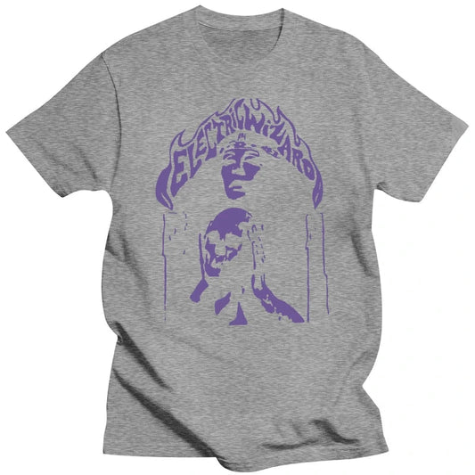 Electric Wizard Band T-Shirt - Black - Sizes S-2XL - Trendy New Fashion Tee