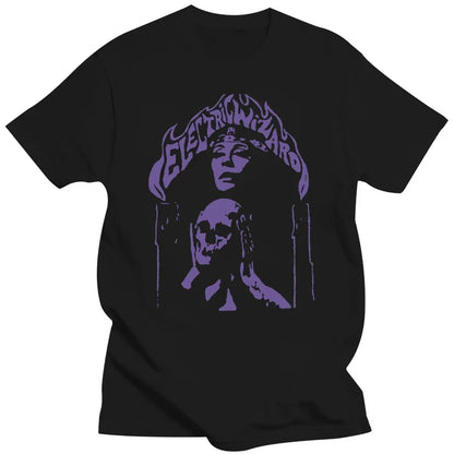 Electric Wizard Band T-Shirt - Black - Sizes S-2XL - Trendy New Fashion Tee