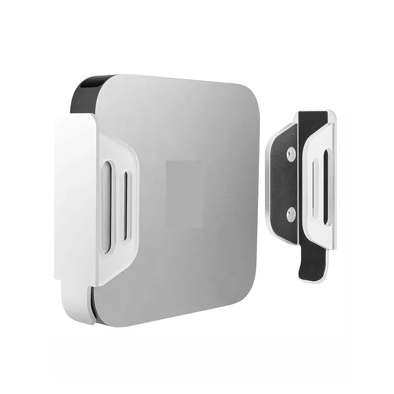 Acrylic Wall-Mount Bracket for Mac Mini 2023 M2 and 2010-2020 M1 – Desktop Stand, Holder, and Storage Rack