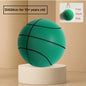 24cm Size 7 Silent Foam Basketball - Full Foam Bouncing Ball Toy for Indoor Play, Kids & Adults, Great Christmas Gift