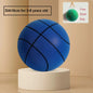 24cm Size 7 Silent Foam Basketball - Full Foam Bouncing Ball Toy for Indoor Play, Kids & Adults, Great Christmas Gift