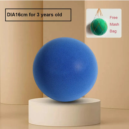 24cm Size 7 Silent Foam Basketball - Full Foam Bouncing Ball Toy for Indoor Play, Kids & Adults, Great Christmas Gift