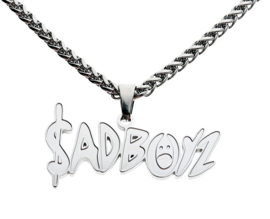 SadBoyz Necklace — Lifetime Warranty, Tarnish-Resistant, No Green Neck Guarantee