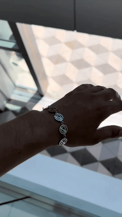 NO TE ENAMORES BRACELET - 14K WHITE GOLD WITH LIFETIME WARRANTY